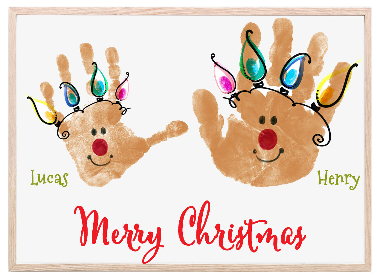Reindeer Handprint