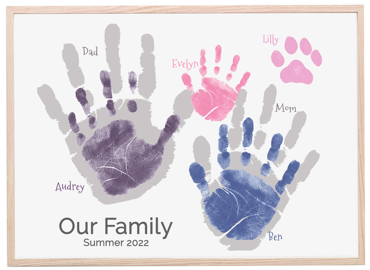 Layered Family Prints Wall Art – Forever Prints